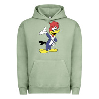 Pigment Oil Green woody woodpecker Urban Hoodie - linhVisuals