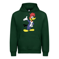 Forest Green woody woodpecker Urban Hoodie - linhVisuals