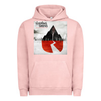 Pigment Salmon sleeping with sirens one Urban Hoodie - linhVisuals