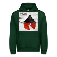 Forest Green sleeping with sirens one Urban Hoodie - linhVisuals