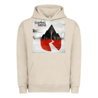 Pigment French Oak sleeping with sirens one Urban Hoodie - linhVisuals