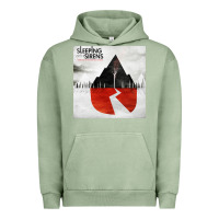 Pigment Oil Green sleeping with sirens one Urban Hoodie - linhVisuals