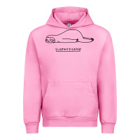 Fuchsia Pink Funny Animal Sloth SLOPHISTICATED Urban Hoodie - linhVisuals