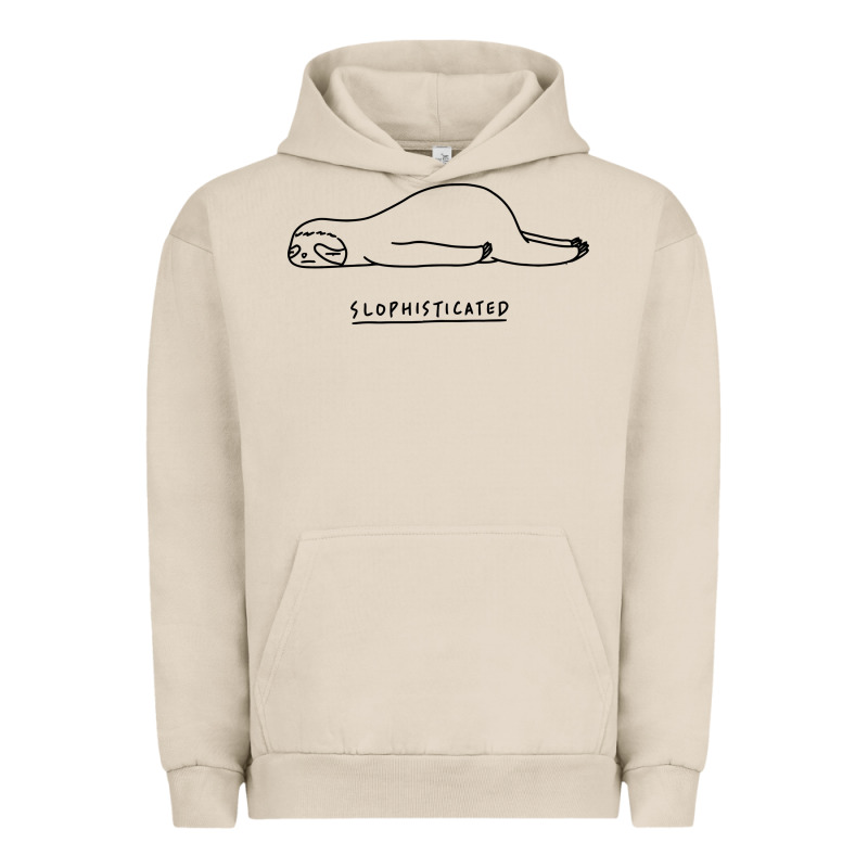 Funny Animal Sloth Slophisticated Urban Hoodie by linhVisuals | Teevron