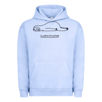 Pigment Grape Ice Funny Animal Sloth SLOPHISTICATED Urban Hoodie - linhVisuals
