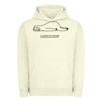 Pigment Pistachio Funny Animal Sloth SLOPHISTICATED Urban Hoodie - linhVisuals