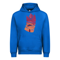 Cobalt Dune Sandworm Urban Hoodie - linhVisuals