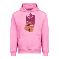 Fuchsia Pink Dune Sandworm Urban Hoodie - linhVisuals