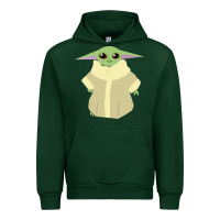 Forest Green Baby Grogu Legend Urban Hoodie - linhVisuals