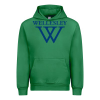 Emerald Wellesley College Urban Hoodie - linhVisuals