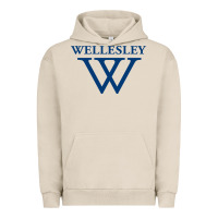 Pigment French Oak Wellesley College Urban Hoodie - linhVisuals