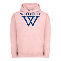 Pigment Salmon Wellesley College Urban Hoodie - linhVisuals