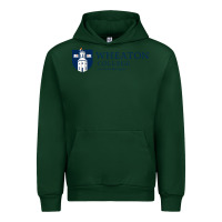 Forest Green Wheaton College Urban Hoodie - linhVisuals
