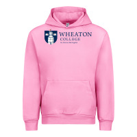 Fuchsia Pink Wheaton College Urban Hoodie - linhVisuals
