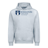 Heather Grey Wheaton College Urban Hoodie - linhVisuals
