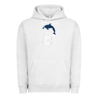Pigment Lunar Rock orca spirit animal killer whale ocean sea marine funny water raglan ba Urban Hoodie - linhVisuals