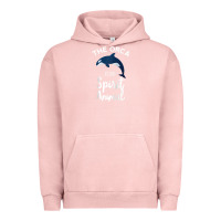 Pigment Salmon orca spirit animal killer whale ocean sea marine funny water raglan ba Urban Hoodie - linhVisuals