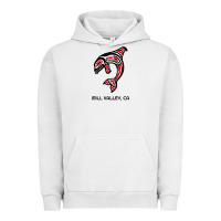 Pigment Lunar Rock mill valley, california native american orca killer whale raglan baseb Urban Hoodie - linhVisuals