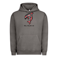 Pigment Tornado mill valley, california native american orca killer whale raglan baseb Urban Hoodie - linhVisuals