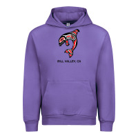 Tulip mill valley, california native american orca killer whale raglan baseb Urban Hoodie - linhVisuals