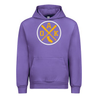 Tulip retro oakland baseball emblem vintage oak premium Urban Hoodie - linhVisuals