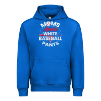 Cobalt moms against white baseball pants sport lover mothers day Urban Hoodie - linhVisuals