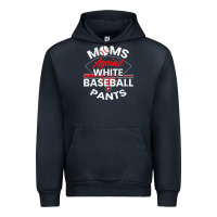 Navy moms against white baseball pants sport lover mothers day Urban Hoodie - linhVisuals