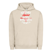 Pigment French Oak moms against white baseball pants sport lover mothers day Urban Hoodie - linhVisuals