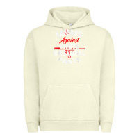 Pigment Pistachio moms against white baseball pants sport lover mothers day Urban Hoodie - linhVisuals