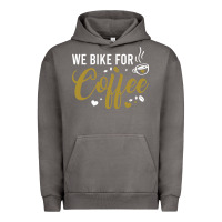 Pigment Tornado we bike for coffee t shirt Urban Hoodie - linhVisuals