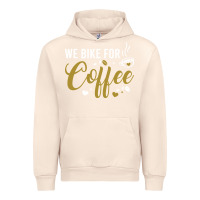 Sandshell we bike for coffee t shirt Urban Hoodie - linhVisuals