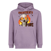 Lavender everythings fine Heavyweight Hoodie - JahusDesignShop