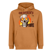 Meerkat everythings fine Heavyweight Hoodie - JahusDesignShop