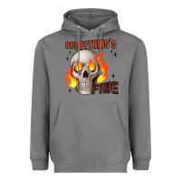 Storm everythings fine Heavyweight Hoodie - JahusDesignShop