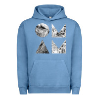 Pigment Pebble Blue of monsters and men Urban Hoodie - linhVisuals