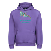 Tulip san juan islands upward orca killer whale native american raglan baseb Urban Hoodie - linhVisuals