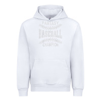 White fantasy baseball champion distressed Urban Hoodie - linhVisuals