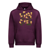 Mauve Wine Funny Cat Camouflage Urban Hoodie - linhVisuals