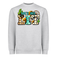 Heather Grey western lets get lit ado Heavyweight Sweatshirt - AdoDesignShop
