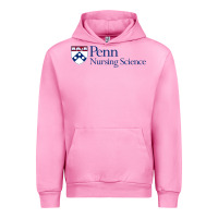 Fuchsia Pink penn nursing science Urban Hoodie - linhVisuals
