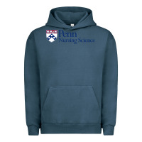 Pigment Midnight Navy penn nursing science Urban Hoodie - linhVisuals