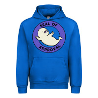 Cobalt seal of approval baby art Urban Hoodie - linhVisuals
