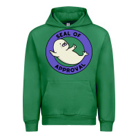 Emerald seal of approval baby art Urban Hoodie - linhVisuals