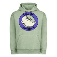 Pigment Oil Green seal of approval baby art Urban Hoodie - linhVisuals