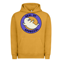 Pigment Peanut Butter seal of approval baby art Urban Hoodie - linhVisuals