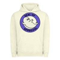 Pigment Pistachio seal of approval baby art Urban Hoodie - linhVisuals