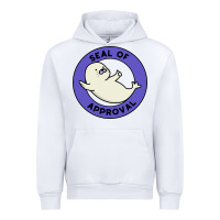 White seal of approval baby art Urban Hoodie - linhVisuals