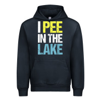 Navy i pee in the lake funny summer vacation t shirt Urban Hoodie - linhVisuals