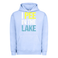 Pigment Grape Ice i pee in the lake funny summer vacation t shirt Urban Hoodie - linhVisuals