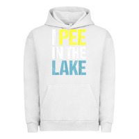 Pigment Lunar Rock i pee in the lake funny summer vacation t shirt Urban Hoodie - linhVisuals